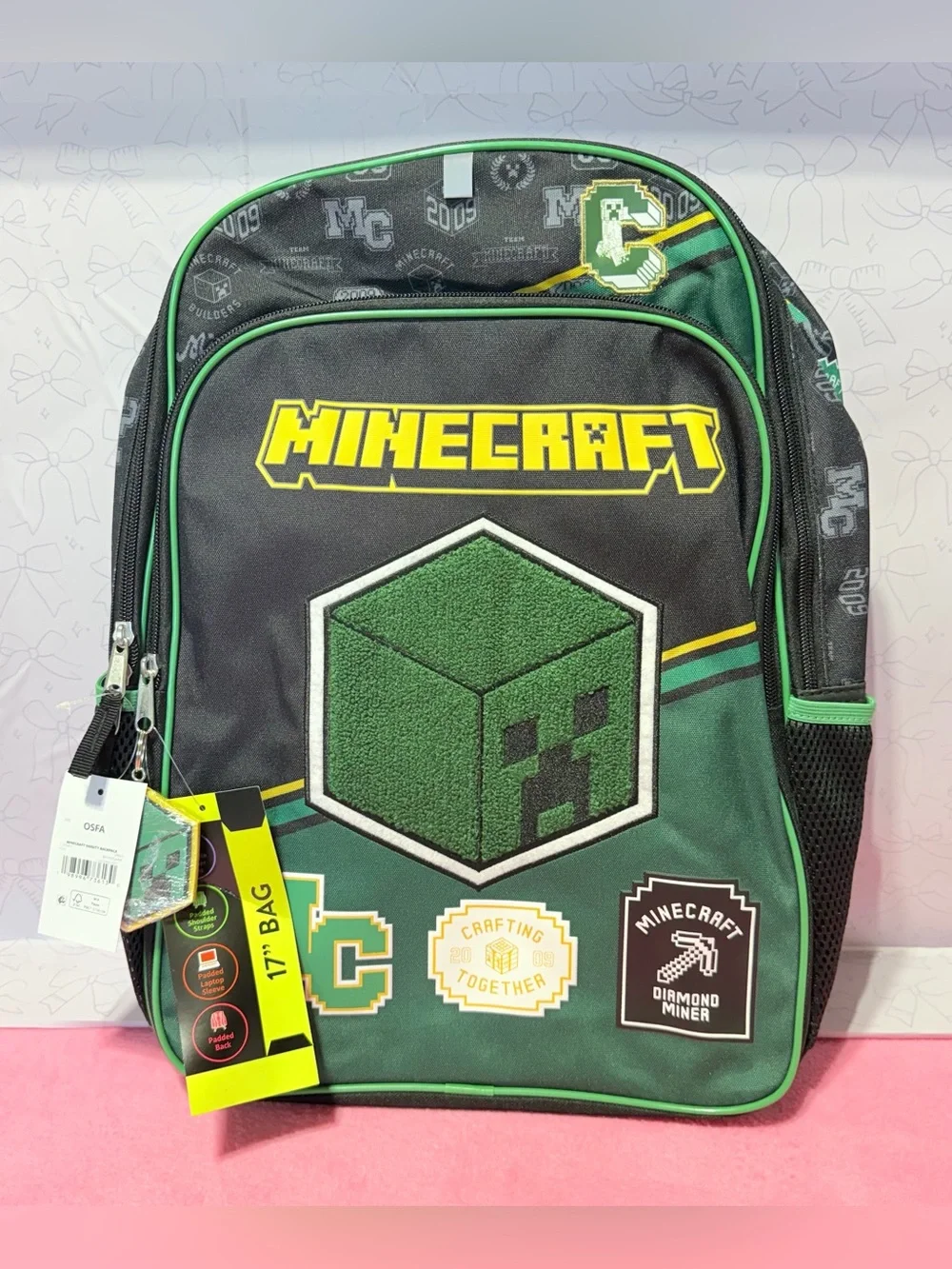 Minecraft Creeper Varsity 17